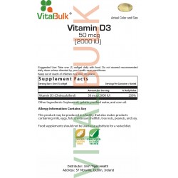 Vitamin D3 2,000 IU Softgel...