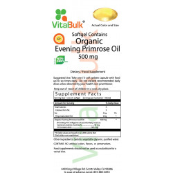 Evening Primrose Oil 500 mg (100 Count)